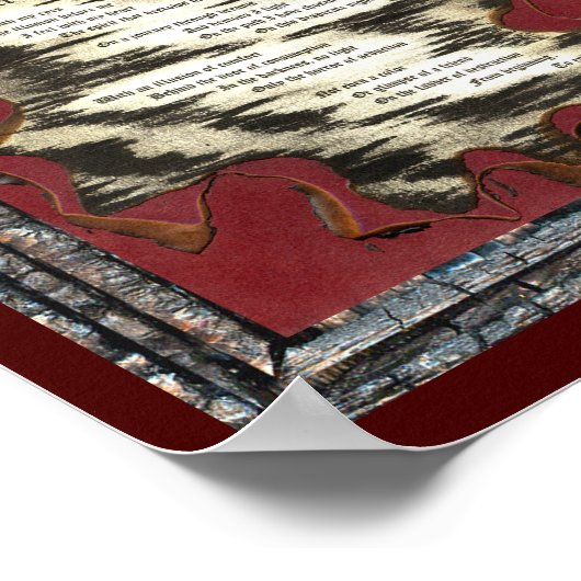 Poster L'échelle (Coin)