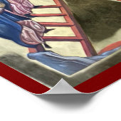 Poster L'échelle de l'icône de l'astre divin (Coin)