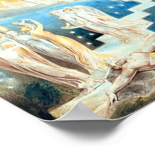 Poster L'échelle de William Blake Jacob (Coin)