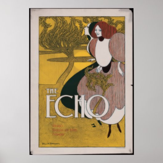 Poster L'écho de Will H. Bradley (Devant)