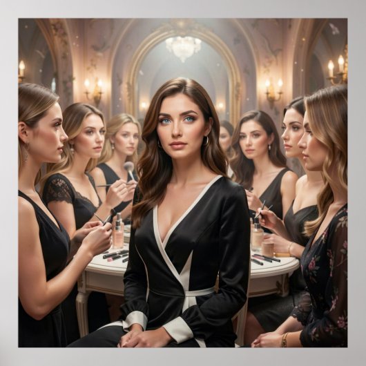 Poster L'Éclat de l'Heure Dorée de la Muse Balkan (Devant)