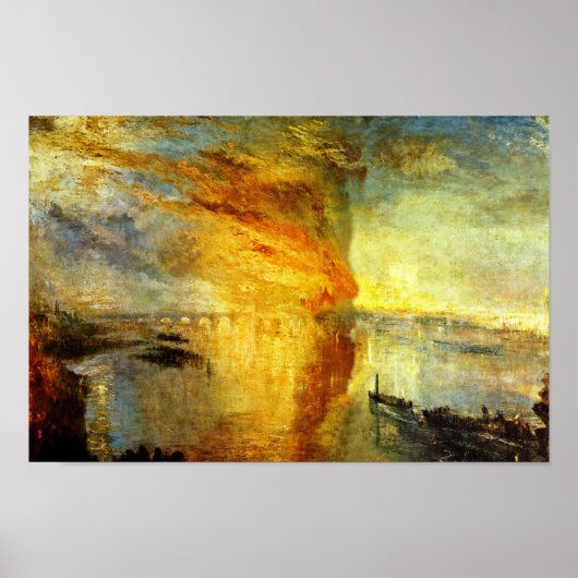 Poster L'Éclatement Des Chambres Du Parlement, L'Éruption (Devant)