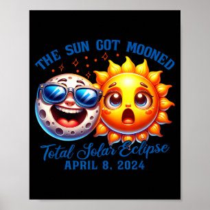 Poster L'éclipse solaire a été lunaire