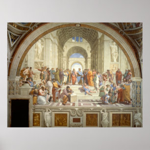 Poster L'école d'Athènes