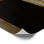 Poster L'école d'Athènes Fresco par Raffaello Sanzio (Coin)