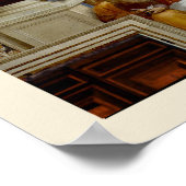 Poster L'école d'Athènes par Raffaello (Coin)