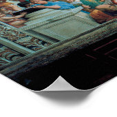 Poster L'école d'Athènes par Raphael (Coin)