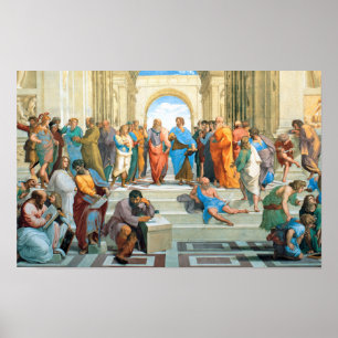 Poster L'école d'Athènes par Raphael
