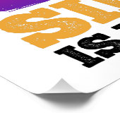 Poster L'École Est Importante, Mais Chanter Est Important (Coin)