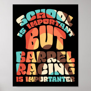 Poster L'École Est Importante, Mais La Course Rrel Est Im