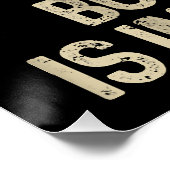 Poster L'École Est Importante, Mais Le Hockey Est Importa (Coin)