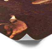 Poster Leçon D'Anatomie Du Dr Joan Deyman. Par Rembrand (Coin)