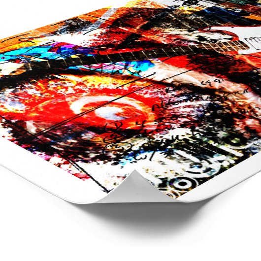 Poster Leçon de guitare (Coin)