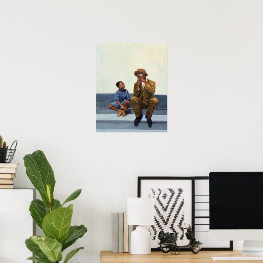 Poster Leçon de musique #2 2000 (Bureau à domicile)