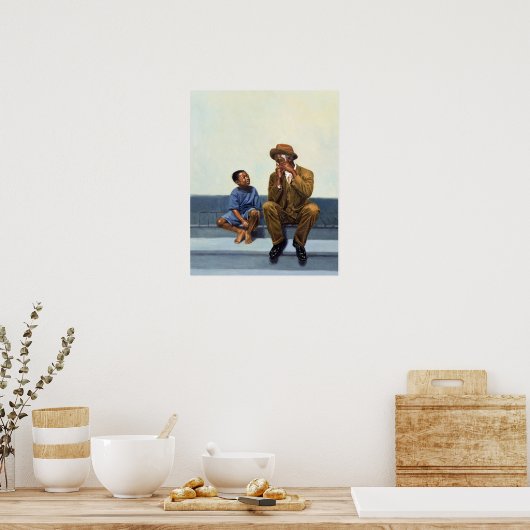 Poster Leçon de musique #2 2000 (Cuisine)