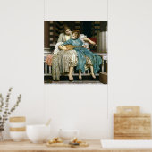 Poster Leçon de musique de Lord Leighton (Cuisine)