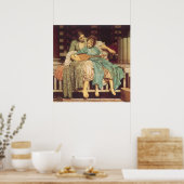 Poster Leçon de musique par Lord Frederic Leighton (Cuisine)