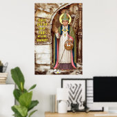 Poster Leçon de St Swithin et les œufs cassés (Bureau à domicile)