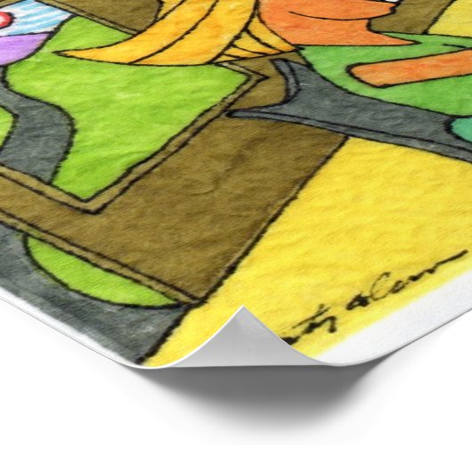 Poster Leçon d'écriture #1 (Coin)