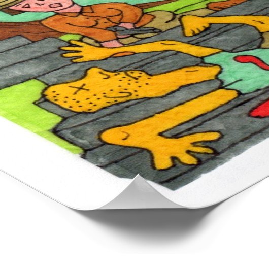 Poster Leçon d'écriture #3 (Coin)