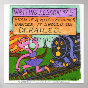 Poster Leçon d'écriture #5