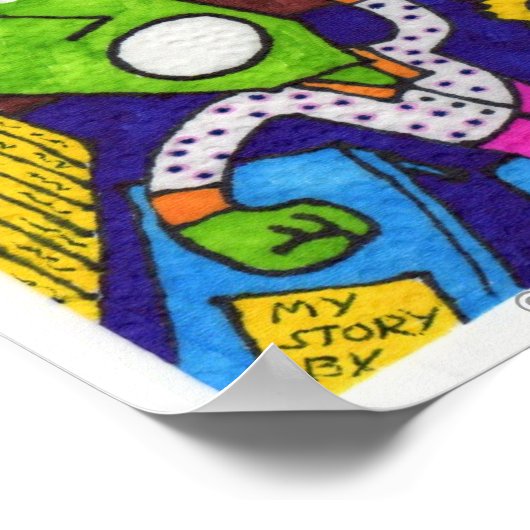 Poster Leçon d'écriture #6 (Coin)