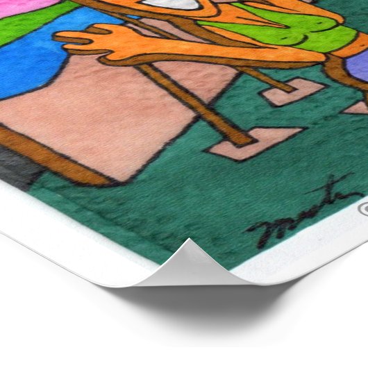 Poster Leçon d'écriture #7 (Coin)