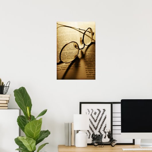 Poster Leçon d'histoire (Bureau à domicile)