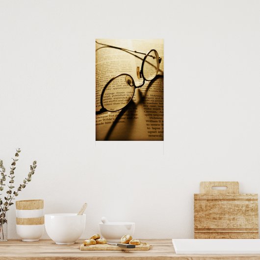 Poster Leçon d'histoire (Cuisine)