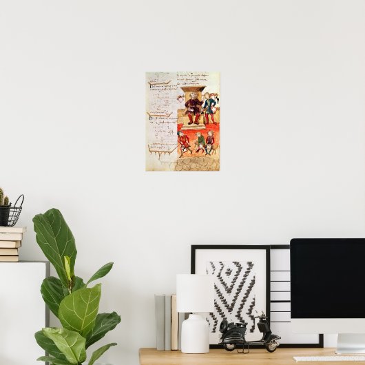 Poster Leçon mathématique, d'un traité mathématique (Bureau à domicile)