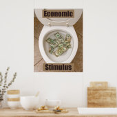 Poster L'économie anti-Keynes (Cuisine)