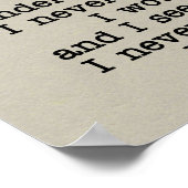 Poster Leçons apprises (Coin)