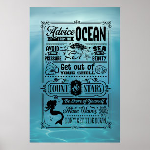 Poster Leçons de vie de la mer