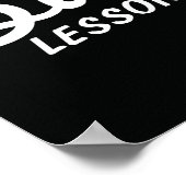 Poster Leçons Surfs de Stephen Hosmer (Coin)