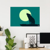 Poster L'écorce sur la Lune (Bureau à domicile)