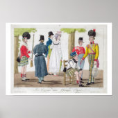 Poster L'écossais sur les Champs Elysées, gravée par Ju (Devant)