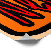 Poster L'Ecrevisse Noir (Coin)