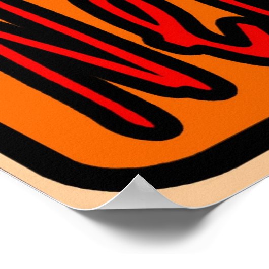 Poster L'Ecrevisse Noir (Coin)