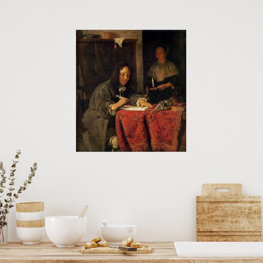 Poster L'écrivain (Cuisine)