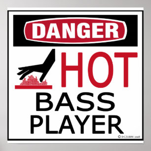 Poster Lecteur Bass Hot