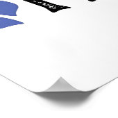 Poster Lecteur Cadeau Je Lis Des Livres (Coin)