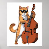Poster Lecteur Cat Double Basse (Devant)