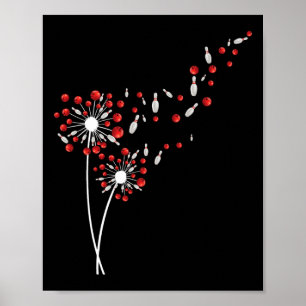 Poster Lecteur Dandelion Bowling Louveur de fleurs