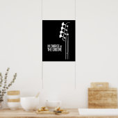 Poster Lecteur de basse en charge du Groove (Cuisine)