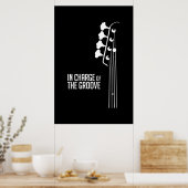 Poster Lecteur de basse en charge du Groove (Cuisine)