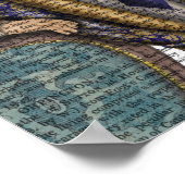 Poster Lecteur de livre Fox (Coin)