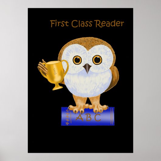 Poster Lecteur de première classe (Devant)