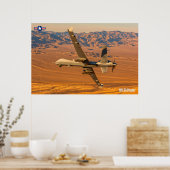 POSTER LECTEUR MQ-9A (Cuisine)