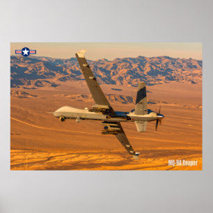 POSTER LECTEUR MQ-9A