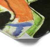 Poster Lecteur sur Black Arrière - plan Matisse (Coin)